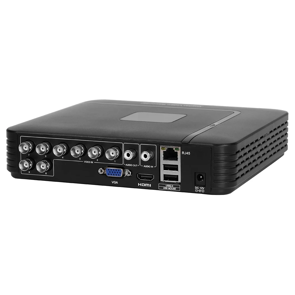 AZISHN AHD 4MP DVR 4CH/8CH видео рекордер H.264 Onvif, Wi-Fi VGA HDMI видеовыход гибридный 5 в 1 AHD/TVI/CVI/CVBS/IP наблюдение