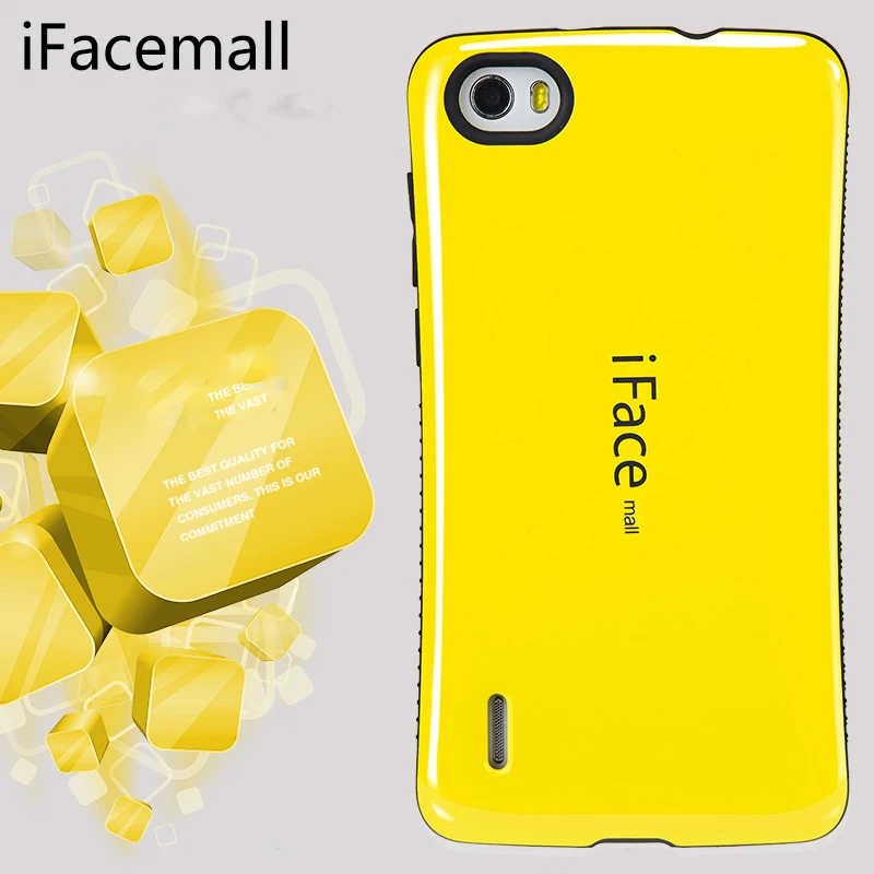 Sinbeda Высокое качество iFace для Huawei Honor 6 7 амортизирующий бампер задняя крышка