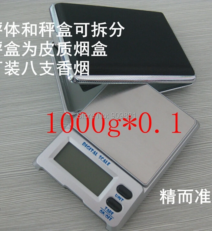 1 кг 0 г цифровые карманные весы алмазные ювелирные электронные 1000 синий