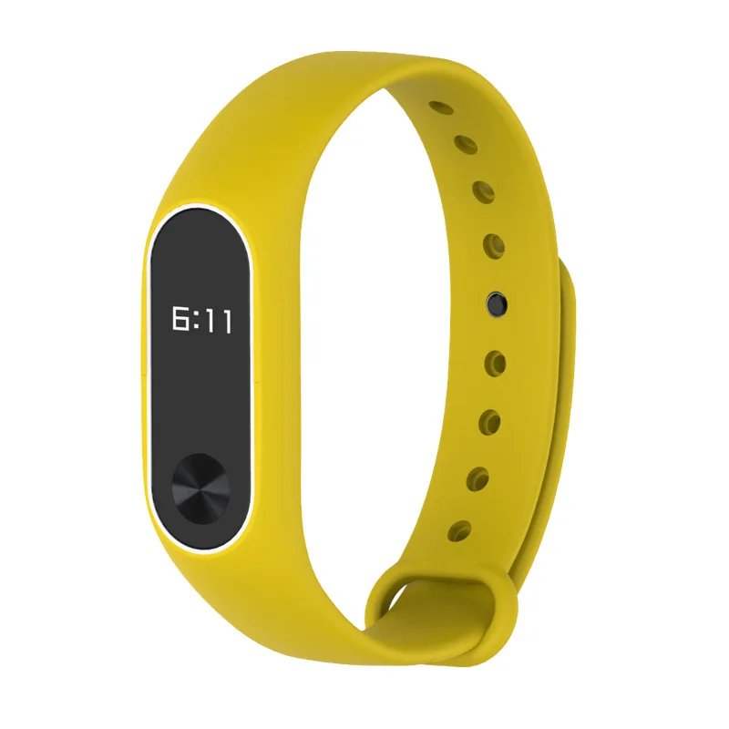 Двойной сменный ремешок для Xiaomi Mi band 2 1 шт. многоцветные ремешки смарт