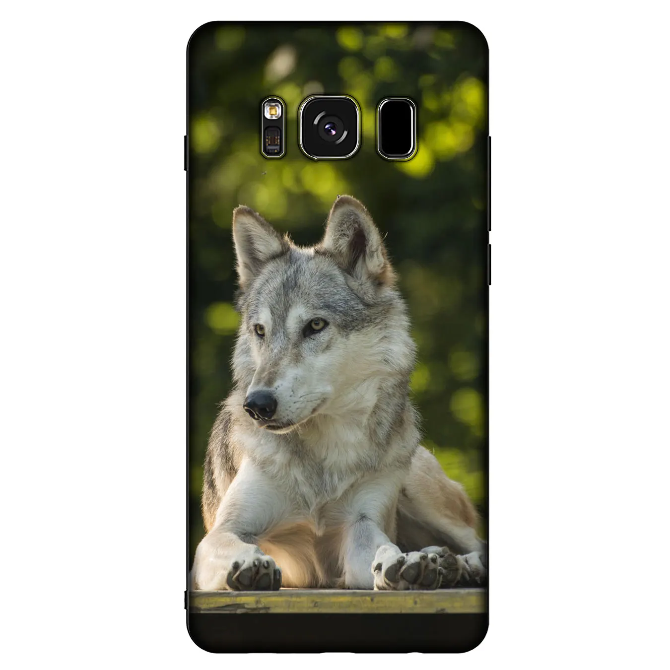 Мягкий силиконовый чехол YIMAOC Wolf dog для Samsung Galaxy A6 A9 A8 A7 2018 A3 A5 2016 2017 Note 9 8 10 Plus