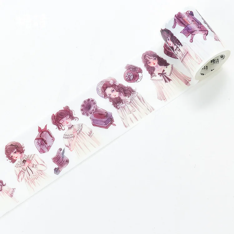 

TUNACOCO Sweet Dream Washi Tape Decoration Masking Tape Bullet Journal DIY Sticker School Supplies Jd171090