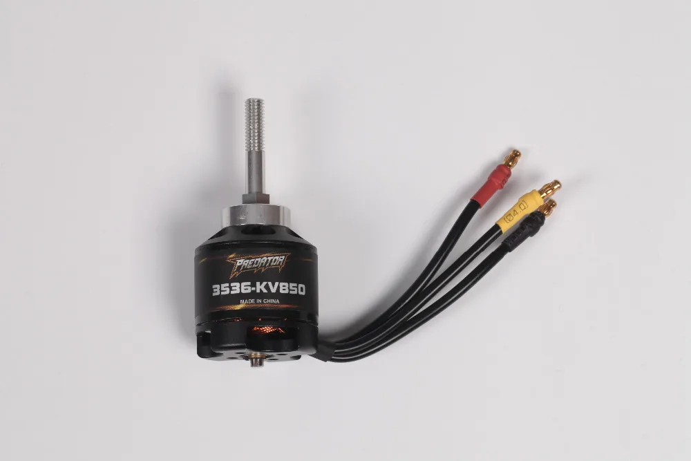 Радиоуправляемый самолет FMS запчасти Predator 3536 KV850 двигатель для 1400 мм/1 4 м J3 Cub