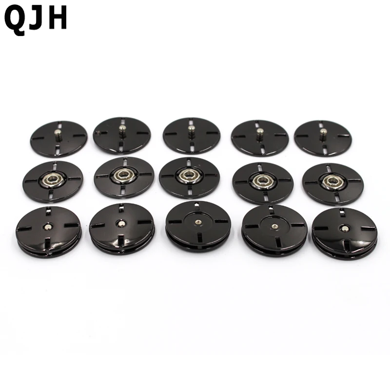 10 шт. 25 мм черного металла оснастки Скрапбукинг Вышивание Интимные аксессуары