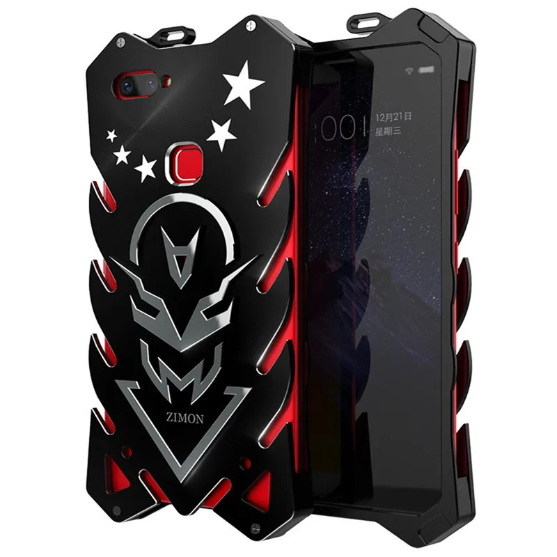 Zimon Armor Ii Aviation Aluminum Metal Case For Vivo X20 Plus Powerful Outdoor Shockproof Cnc Anodized | Мобильные телефоны и