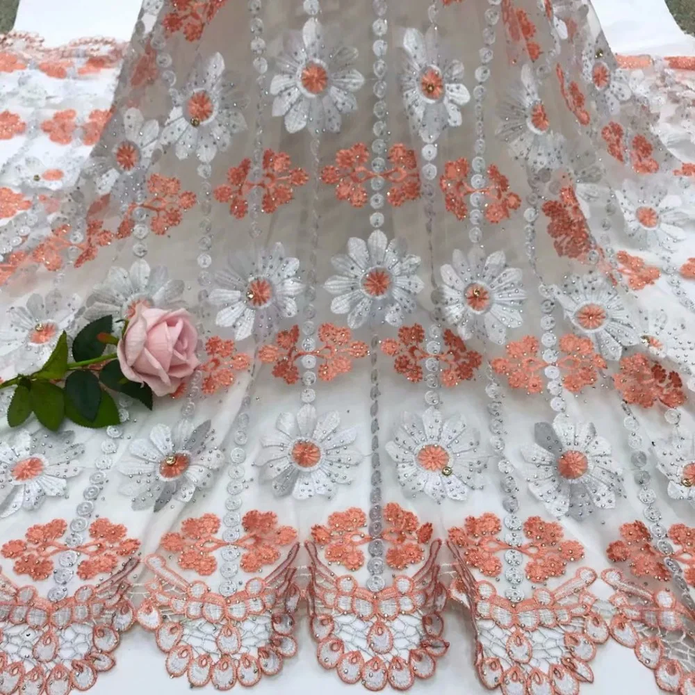 Высокого класса Камень Африки кружевной ткани 2018 новые высококачественные Тюль