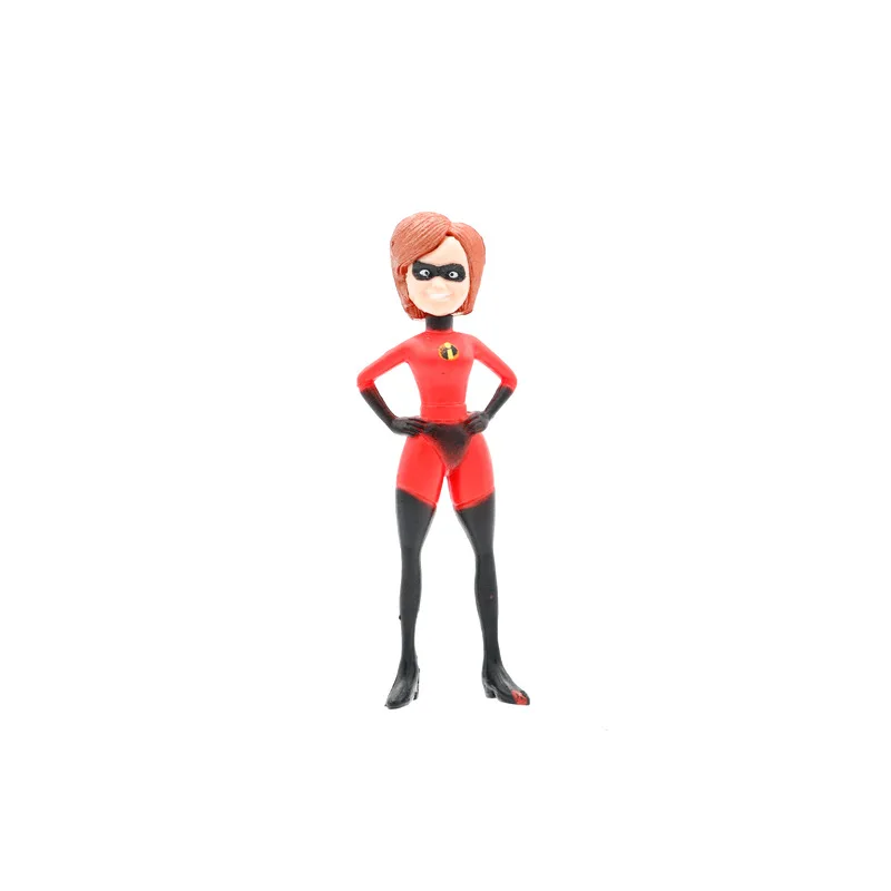 Игрушки 5 шт./лот Суперсемейка 2 Супермен Дэш Парр Джек Парр Elastigirl ПВХ фигурка модель игрушки куклы 4-10 см Рождественский подарок игрушки для мальчиков новогодние игрушки