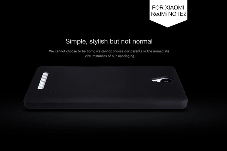 Для Xiaomi Redmi Note 2 Случай Nillkin Матовый экран Футляр Обложка + Протектор для |