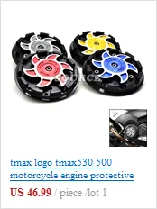6 цветов аксессуары для мотоциклов CNC алюминиевый наконечник для Yamaha T-max 530 T MAX TMAX 530 2012- tmax 500 tmax500