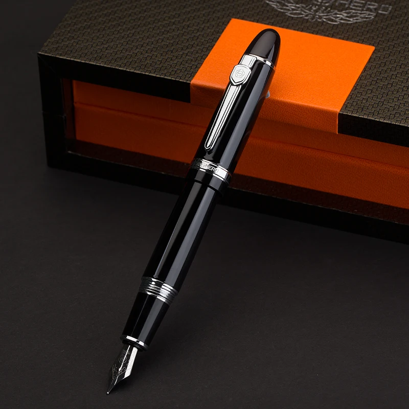 HERO pen 1060 большой колпачок вращающаяся Мужская офисная ручка с гибким
