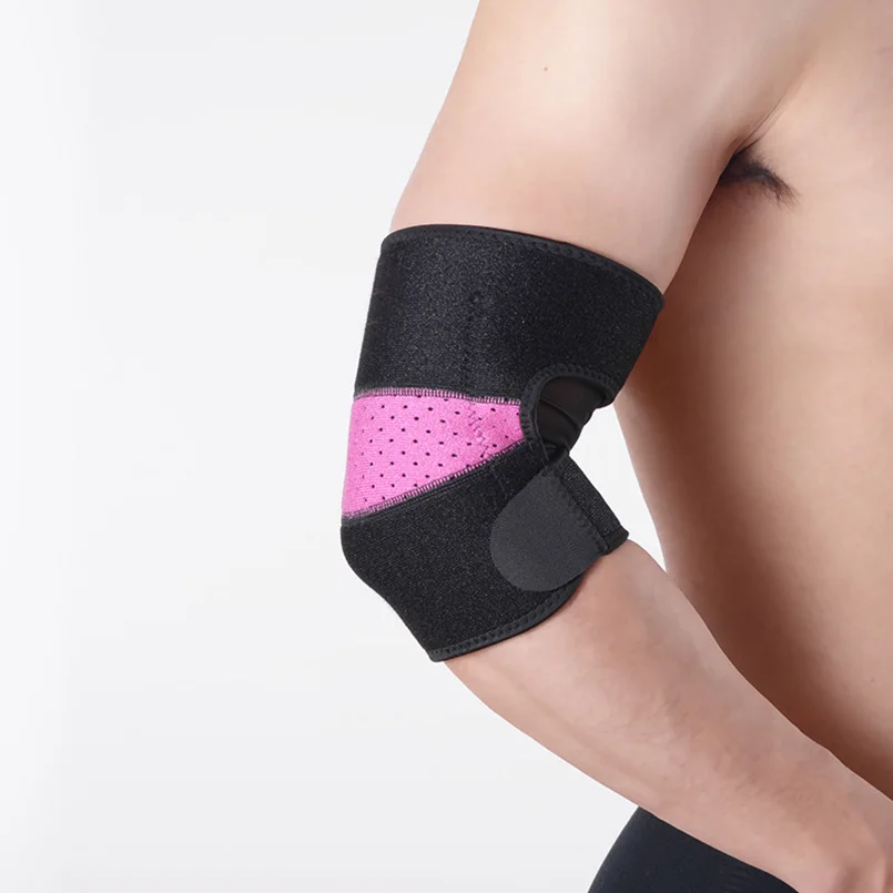 1 шт. дышащий эластичный Локоть Поддержка облегчить боль Обёрточная бумага