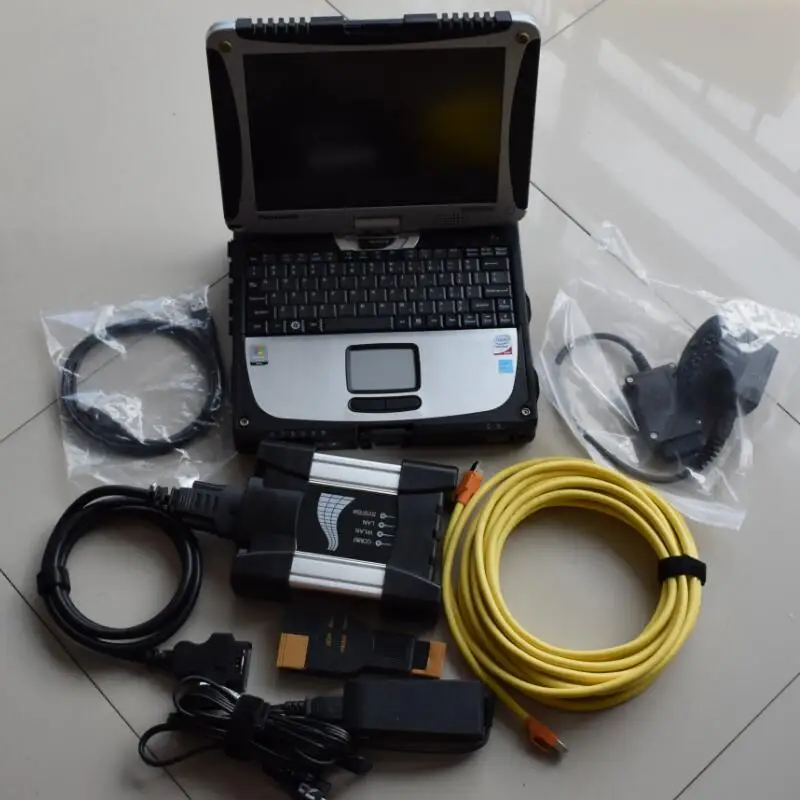 2021 3 V для BMW icom с сканер ICOM A + B c MW программным обеспечением B/MW a3 cf19 ноутбук 8 Гб