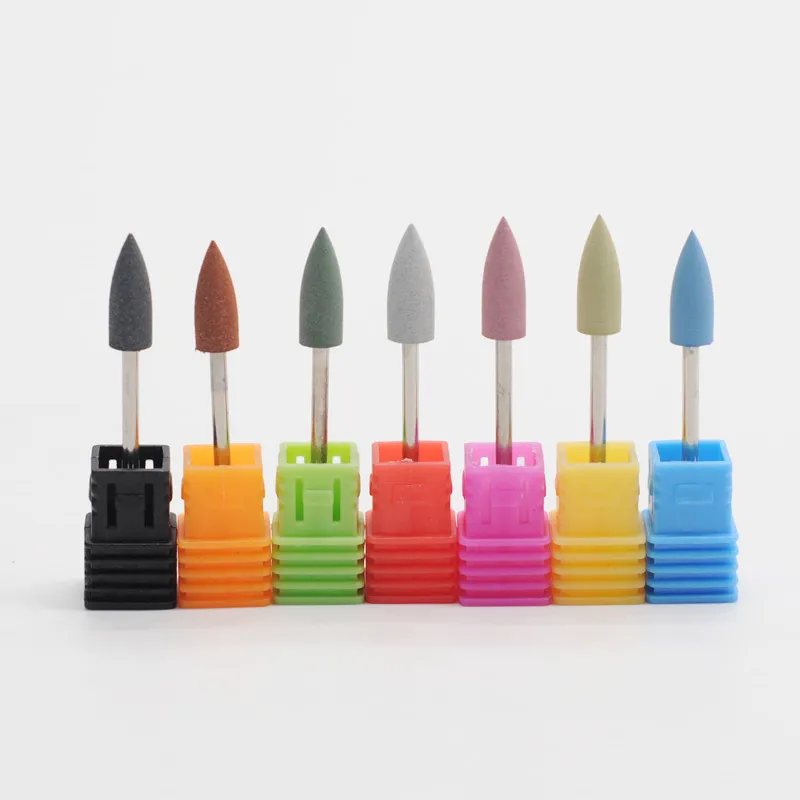 

1/Pcs Dental Polisher Nail Silicon Drill Bits Rubber Polisher Art Drills Burs Buffer Manicure Dentist Accessories Tools