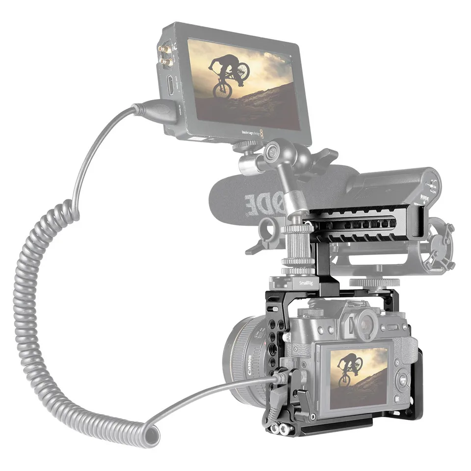 SmallRig основная клетка комплект для Fujifilm X T20 с верхней ручкой и HDMI кабель зажим