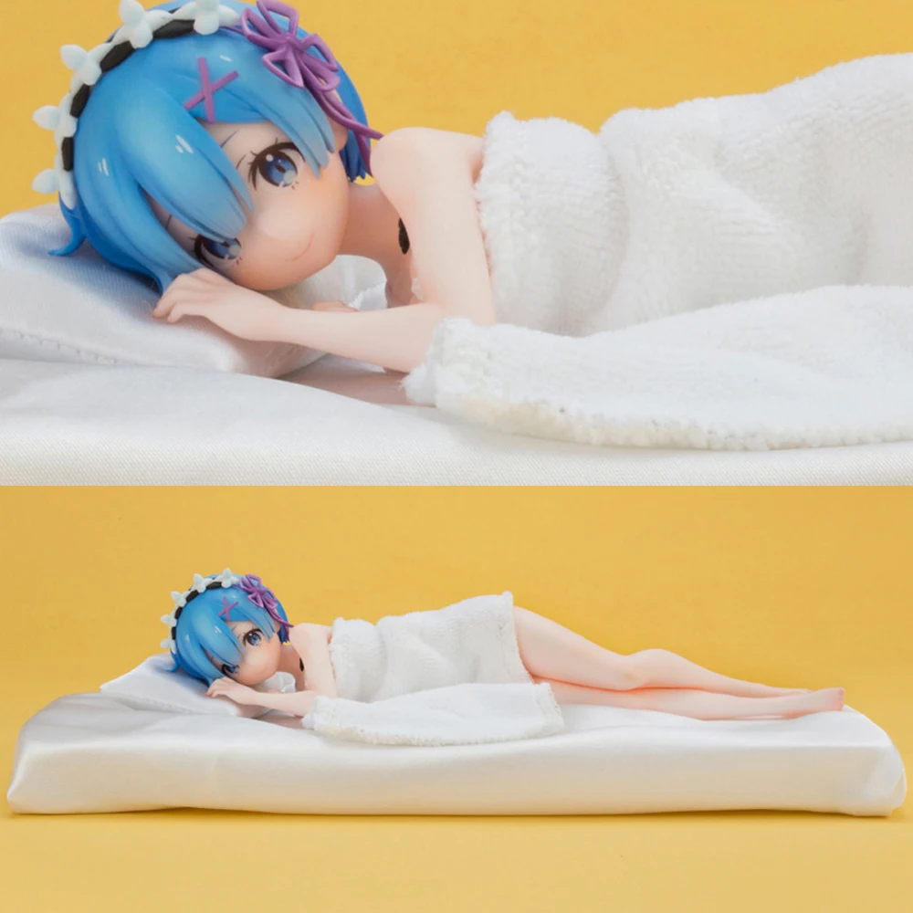 Аниме Re: Zero kara Hajimeru Isekai Seikatsu Rem Sleep Sharing 1/7 масштаб фигурка сексуальная игрушки 22 см