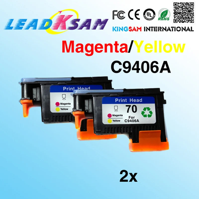 8PK печатающей головки совместимы для hp70 C9404A C9405A C9406A C9407A заменить на рост от 70 до