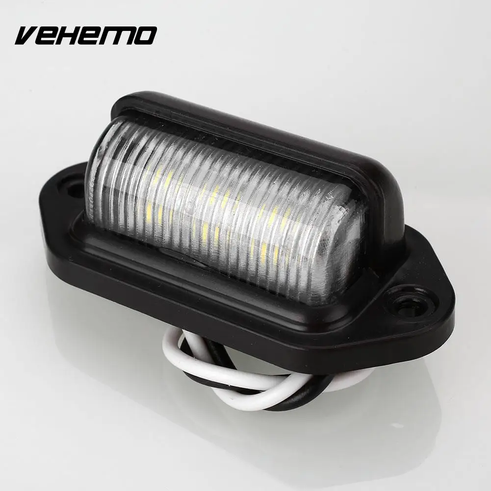 Vehemo 10 30 в яркий 6 светодиодный задний светильник лампа для мотоциклов лодок