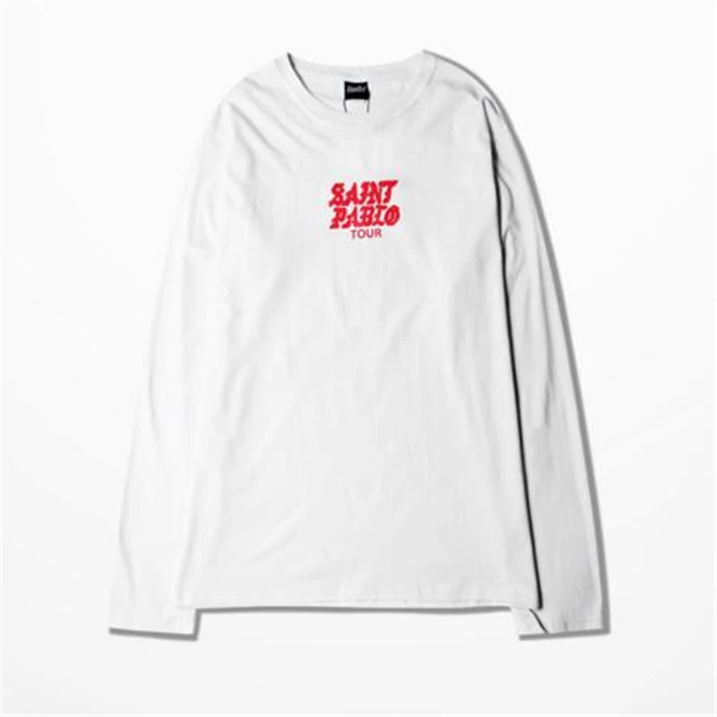 Хлопок Мужские Майка С Длинным Рукавом Осенняя Мода O Шеи Tee Я Чувствую что Пабло