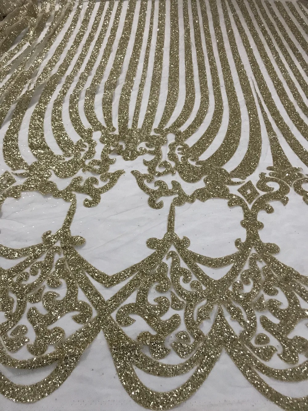 Французская сетчатая кружевная ткань новый дизайн вышитый сетчатый материал с