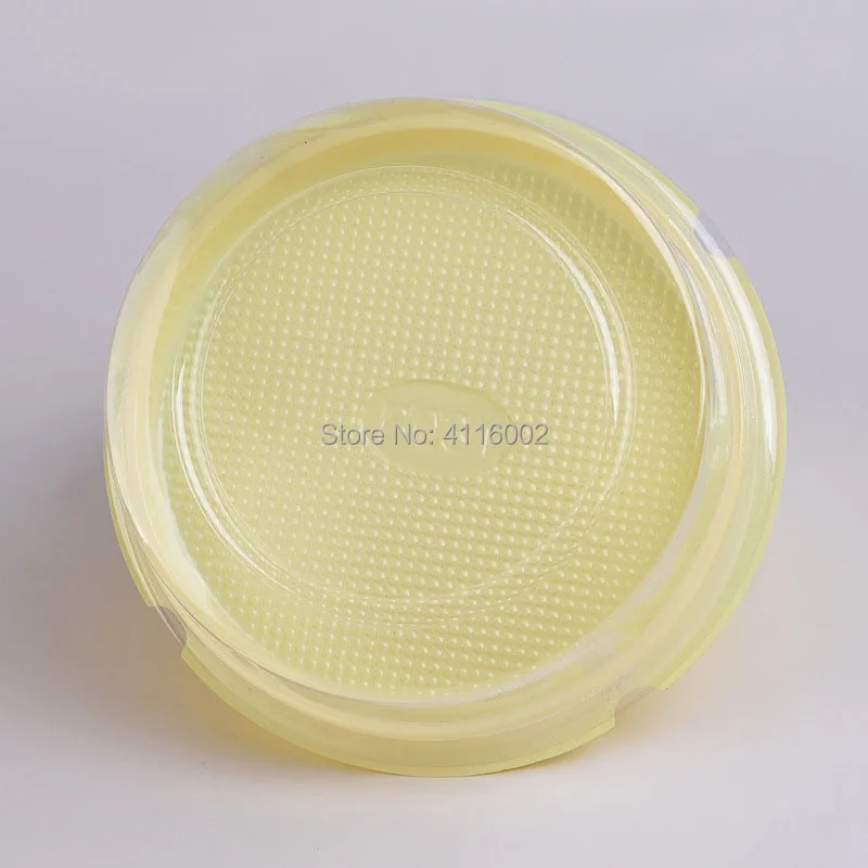 1000 наборов контейнер для торта пластиковый прозрачный/коробка свадебного корпус