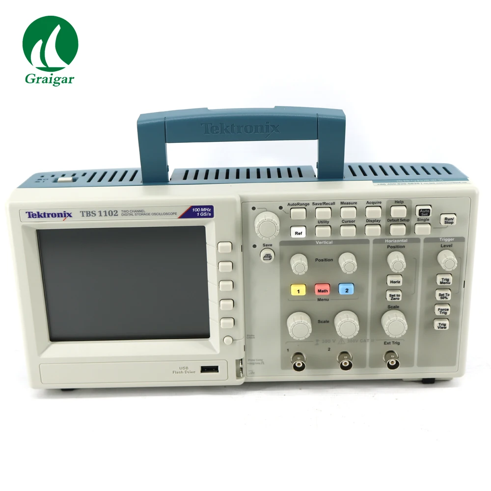 Цифровой Новый осциллограф Tektronix TBS1102 с возможностью автоматического измерения |