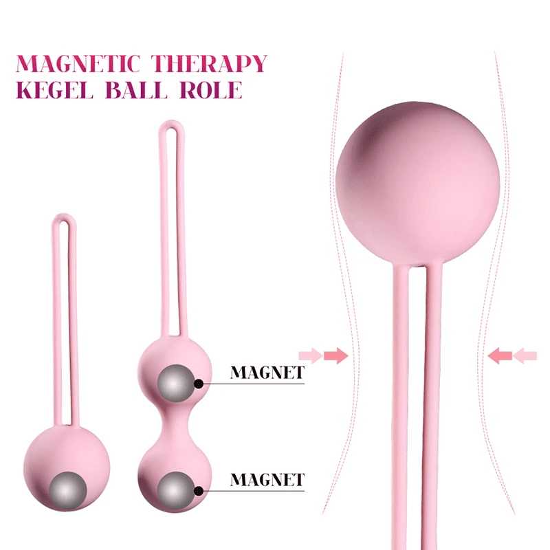 Силиконовые Умные стальные шариковые шарики Kegel Ben Wa kegel тренажер для мышц