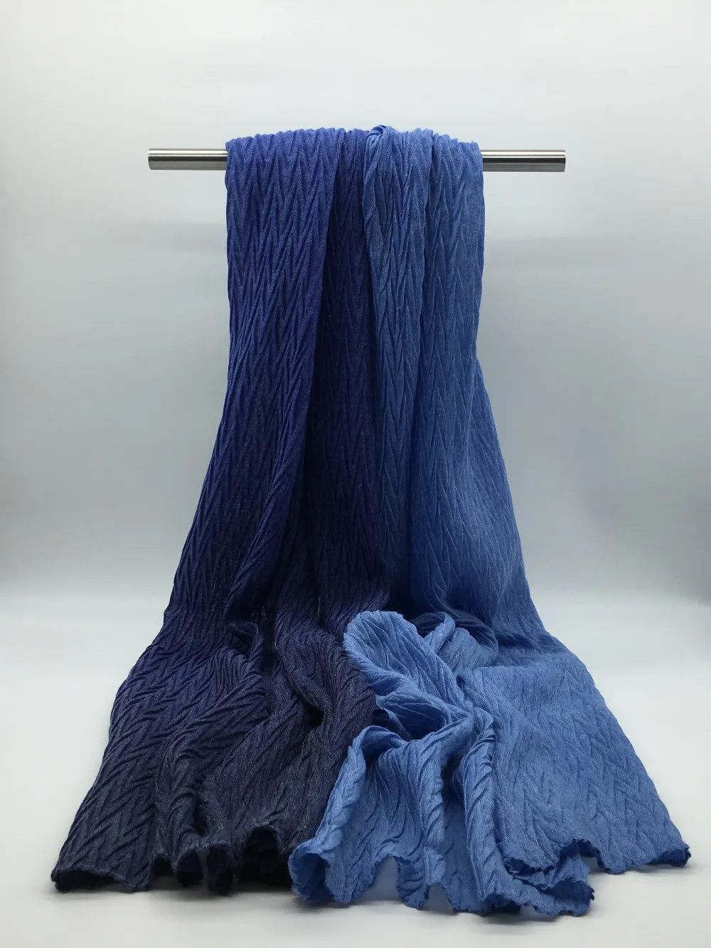 Новинка 2016 Модный женский шарф градиентный цвет длинный мусульманский хиджаб