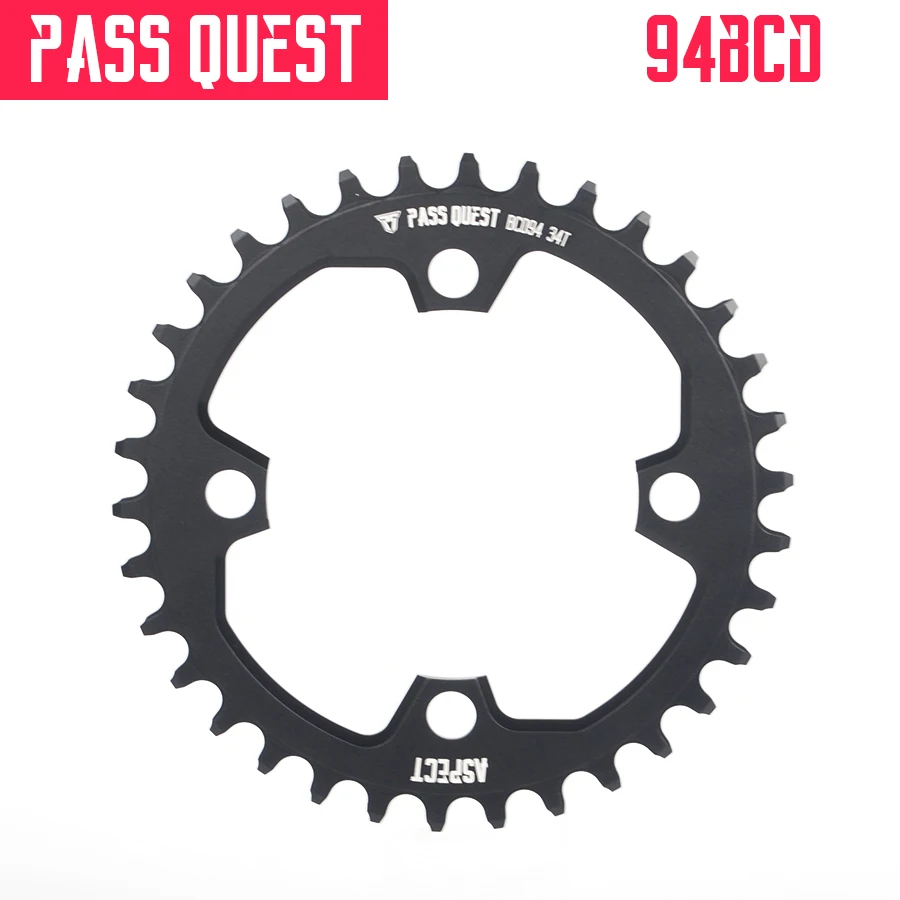 PASS QUEST 94BCD MTB горный велосипед цепь колеса велосипеда узкое широкое цепное кольцо