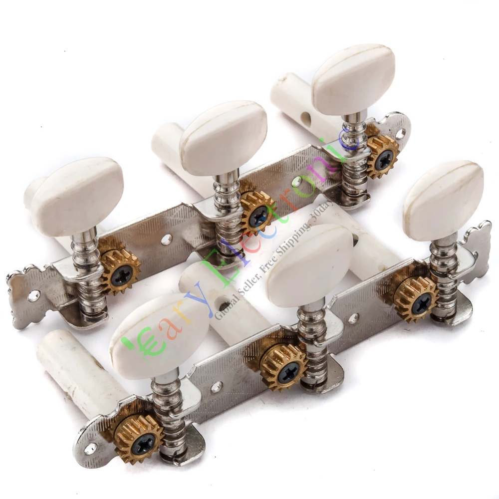 Wholesale and retail 1set Classic Guitar Triple String Quasi-axis Knob Square head plastic column free shipping |