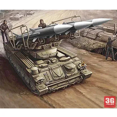 1/35 Российской ПВО ракетная сборка Сэм 6 модель военного танка 00361