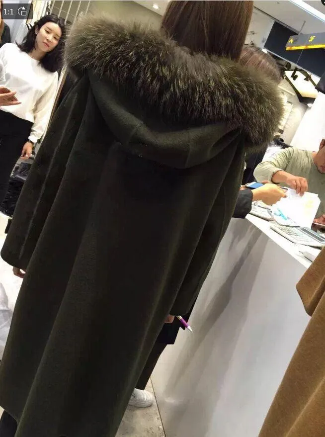 Новое осенне-зимнее женское пальто Vestido размера плюс, модное приталенное хлопковое пальто с капюшоном MD-Long, женская верхняя одежда большого размера