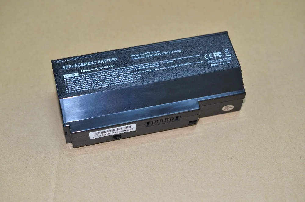 8 ячеек 4400MAH 14 4 V Аккумулятор для ноутбука ASUS G73S G53 G53J G53S G53SX G73J G73JH G73JW G73G G53SW G73 A42