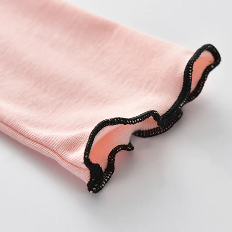 Майки для девочек Лидер продаж стильные рубашки с длинными рукавами и вышивкой