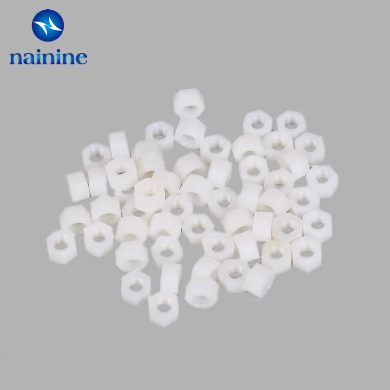 

[M2-M20] PA66 Nylon Hex Nut Hexagon Plastic Hex Nuts DIN934