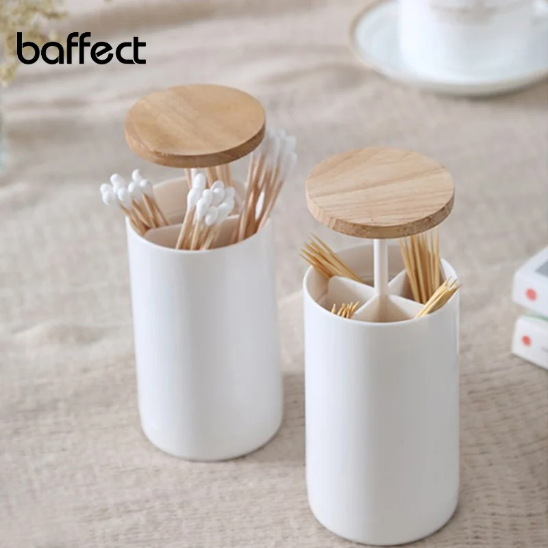 Домашние креативные ящики для хранения ватных тампонов модные полезные