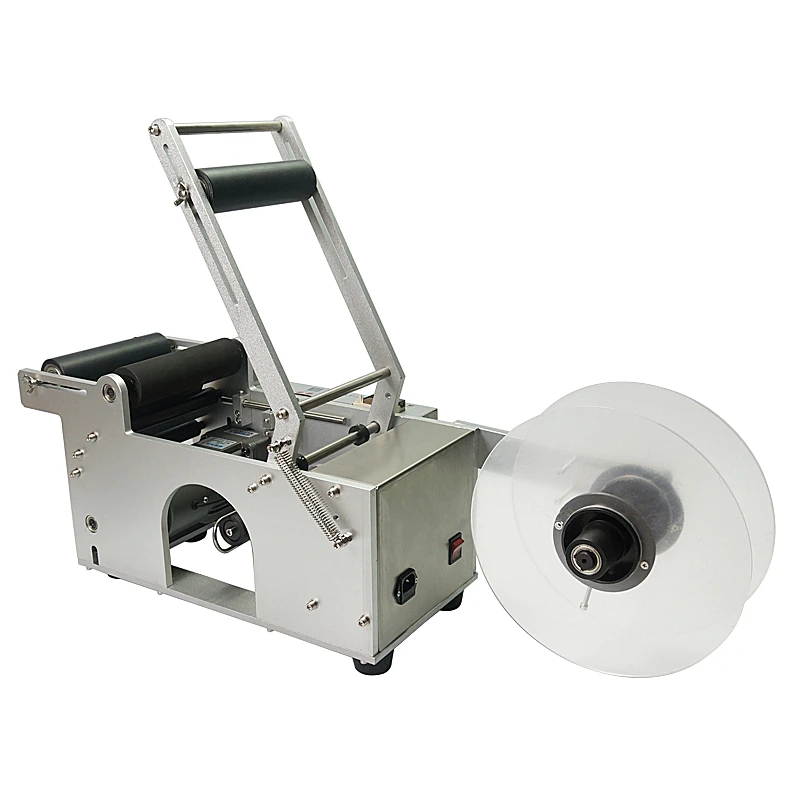 

LT50 Semi-automatic circular labeling machine 100W For round bottle stickers