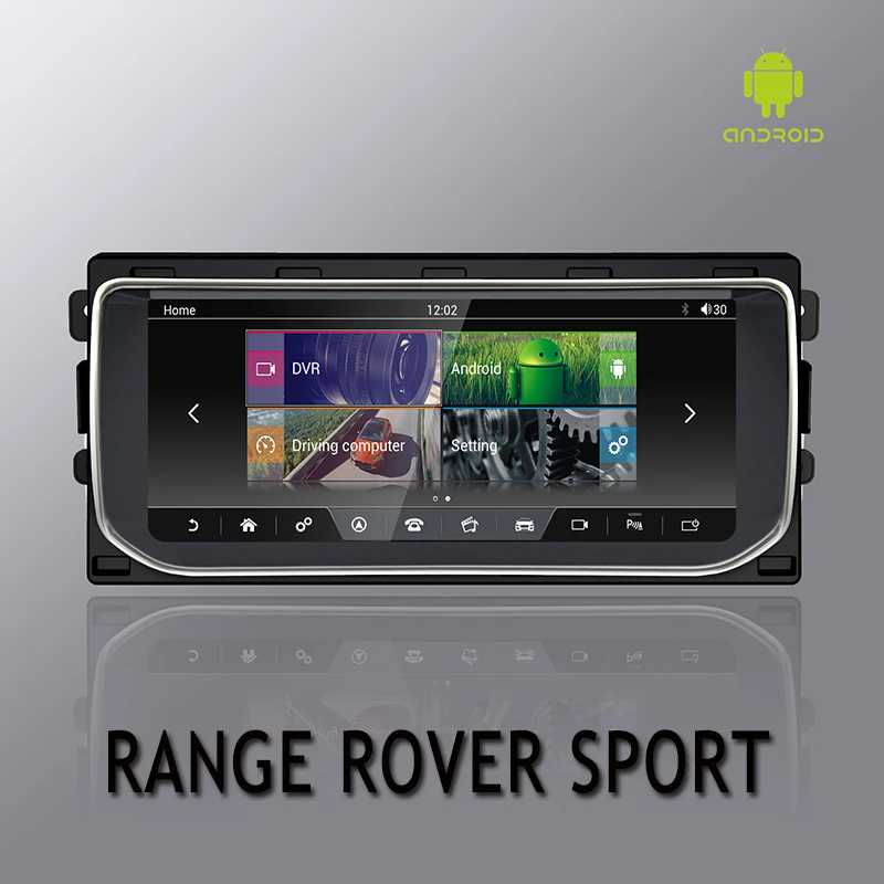 NVTECH мультимедийная навигация gps для Ranger Rover Sport Bluetooth Android 7,1 радио приборная панель dvd-плеер 10,2" 2013