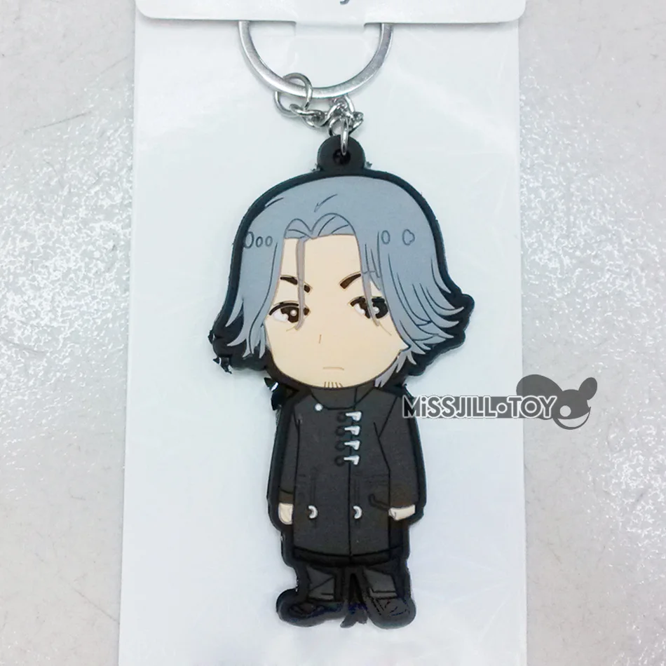 5PCS Amine Tokyo Ghoul Key Chain Kaneki Ken Touka Kirishima figure doll pendant keyring Jewelry for boys girls kids good present | Украшения