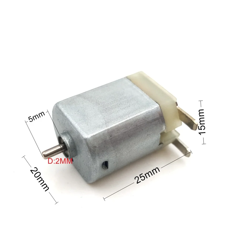 1PC DC 6V 12V 130 All metal Micro Motor Toy motor for DIY Toys Hobbies Smart Car |