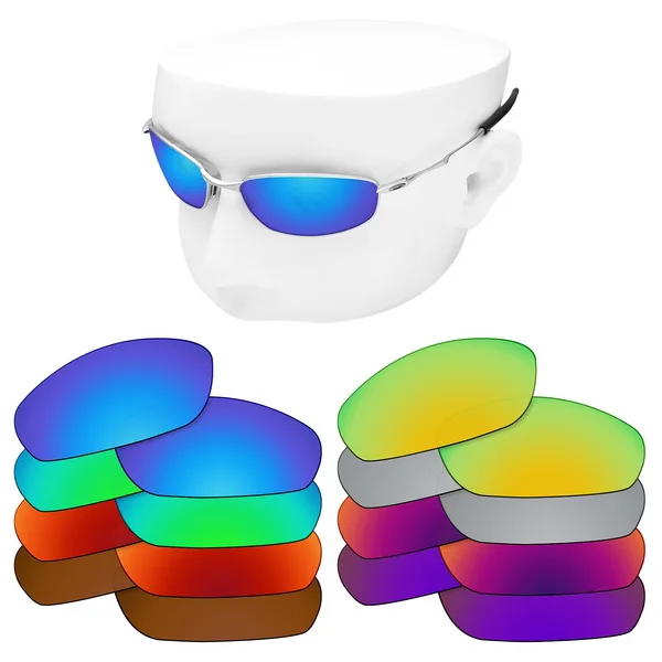 

OOWLIT Polarized Replacement Lenses for-Oakley Whisker Sunglasses