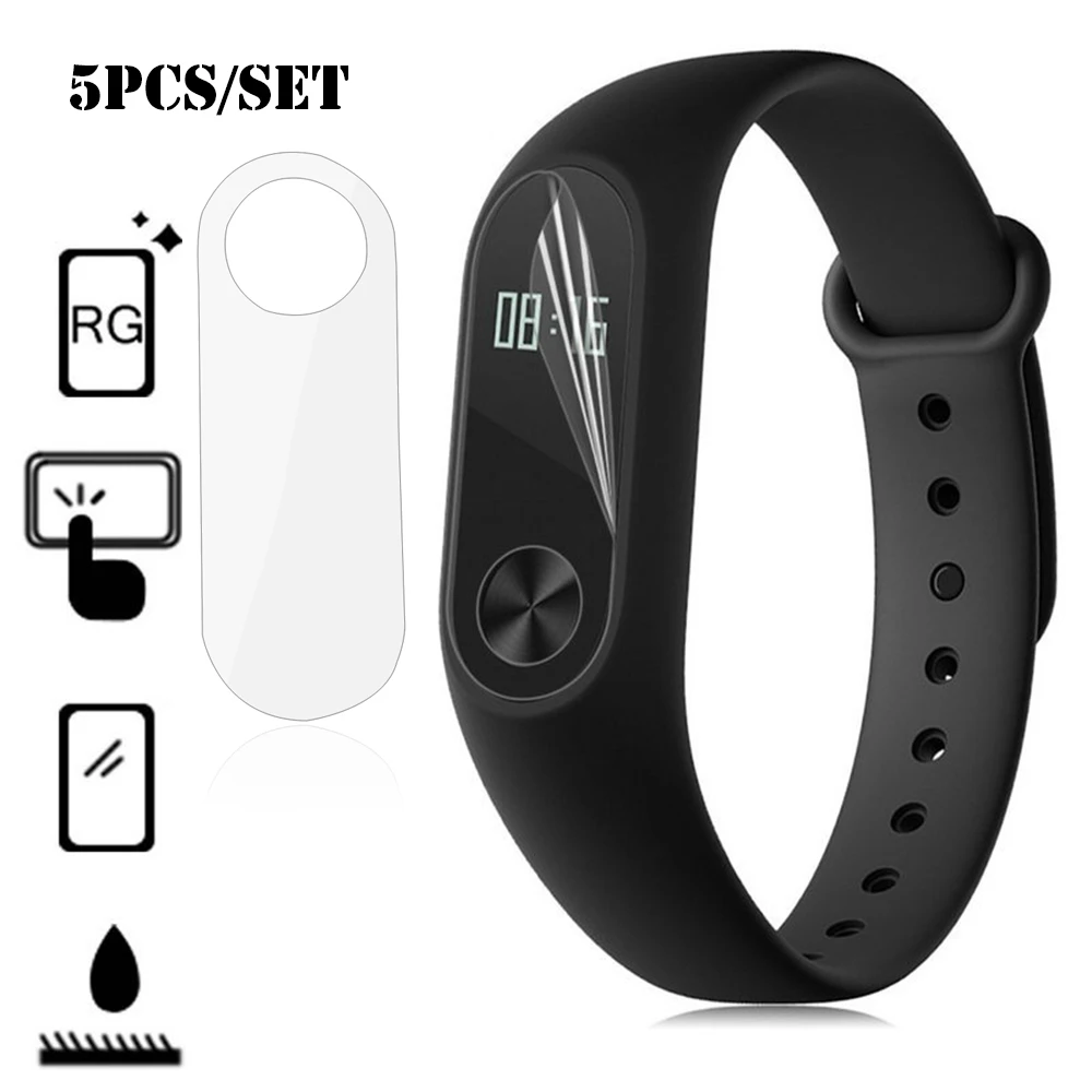 Новый прозрачный чехол с защитой от царапин для смарт браслета Xiaomi Mi band 2