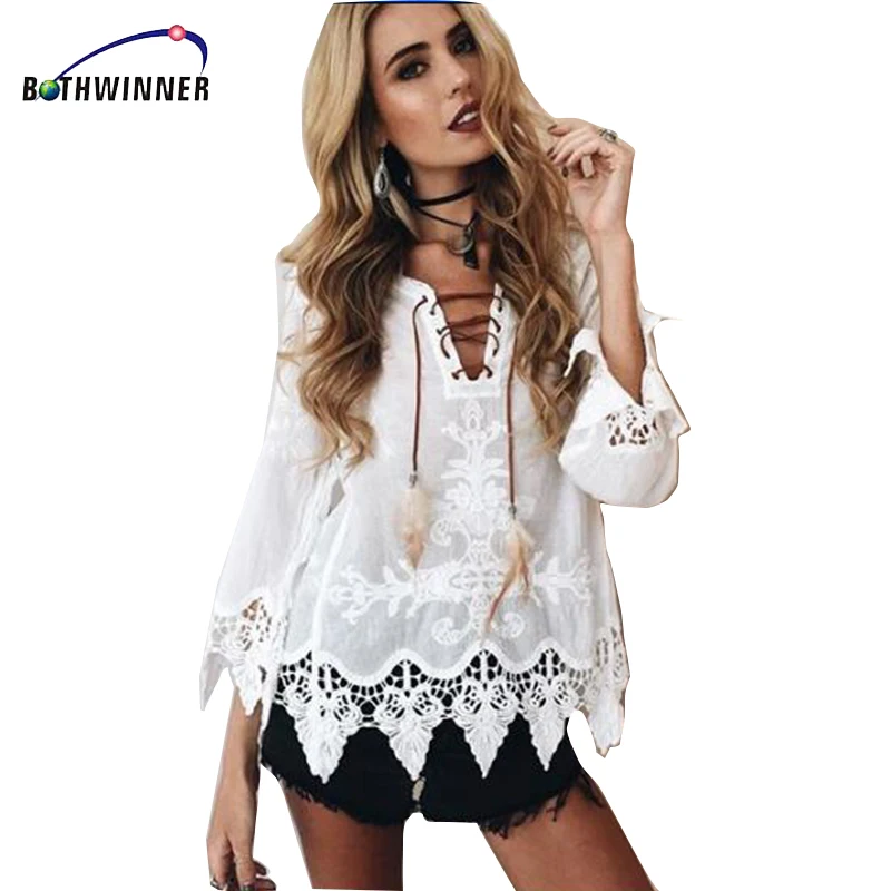Модная футболка Bothwinner женские сексуальные кружевные футболки|lace tee|tee topfashion tees |
