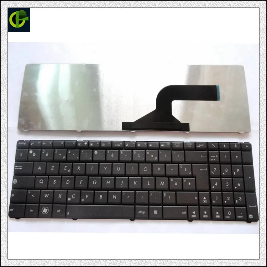 

French Keyboard For Asus K53E X52 X52F X52J X52N X52JR X55 X55A X55C X55U K73 K73B K73E K73S NJ2 Black FR AZERTY Keyboard