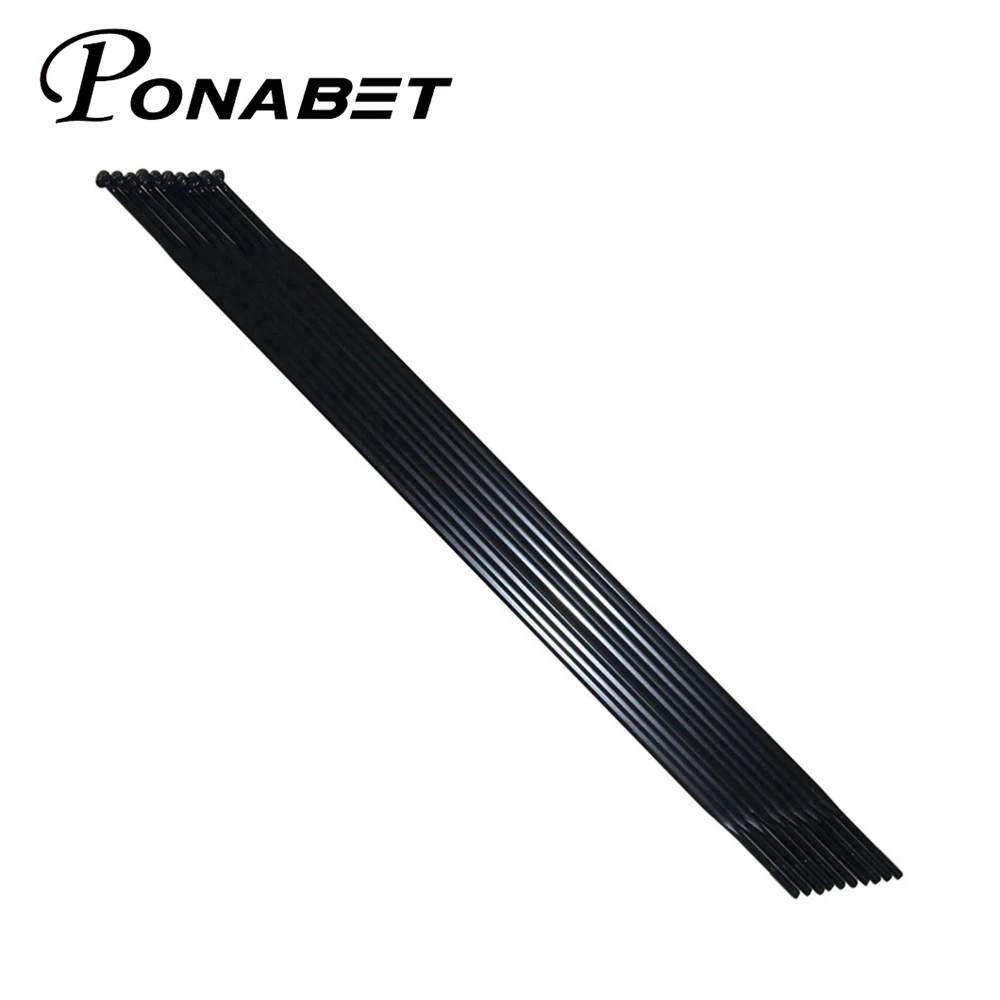 PONABET CN Mac аэро 494 лопастной спиц [черный] [J-Bend]+ CN легированные соски