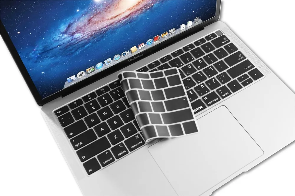 Чехол для клавиатуры XSKN на иврите нового MacBook Air 13 &quotс сенсорным дисплеем Retina A1932