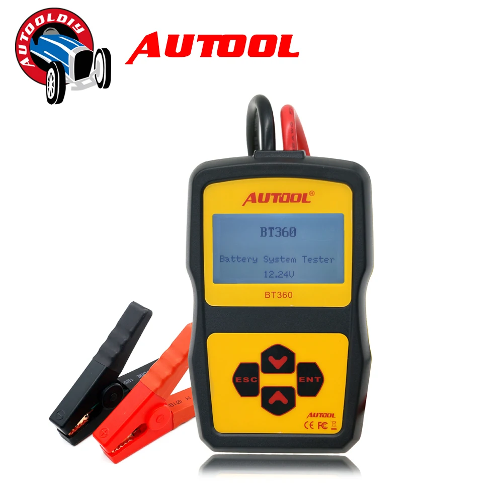 2016 Новое Прибытие AUTOOL BT360 АВТО AGM и GEL Батареи Системы Зарядки Тестер Свинцово