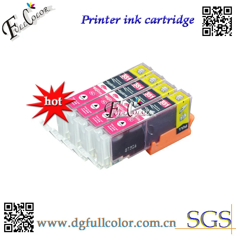 

Free Shipping 300 Piece a Lot Compatible Ink Cartridge PGI350 CLI351 For MG5430 IP7230 Inkjet Printer Replace Cartridge