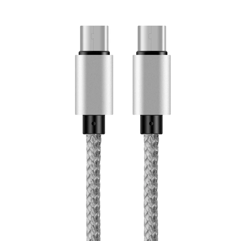 Meiyi металлический плетеный нейлоновый Тип usb C 3A PD быстрой зарядки c до для MacBook xiao mi