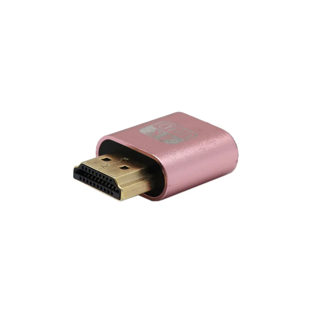 HIPERDEALE VGA Virtual Display Adapter HDMI 1.4 DDC EDID Dummy Plug Display Emulator Dropship