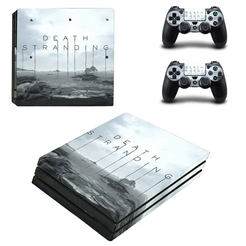 KYSP4S-0902 Игра Death Stranding PS4 Pro стикер кожи для playstation 4 консоль и контроллер наклейка PS4 Pro Кожа Наклейка Винил - Цвет: KYSP4S-0902